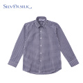 Trendy children poly cotton new model shirts boys